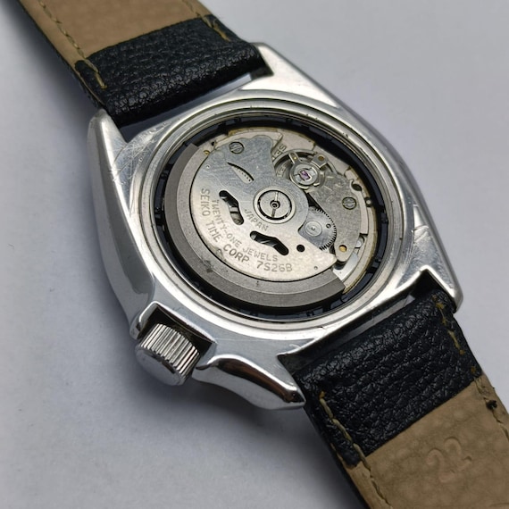 【000081】2002 S&S MEN'S COLLECTION Seiko 7S26-0020 Scuba Diver 200m Orange Dial Vintage Men's Watch