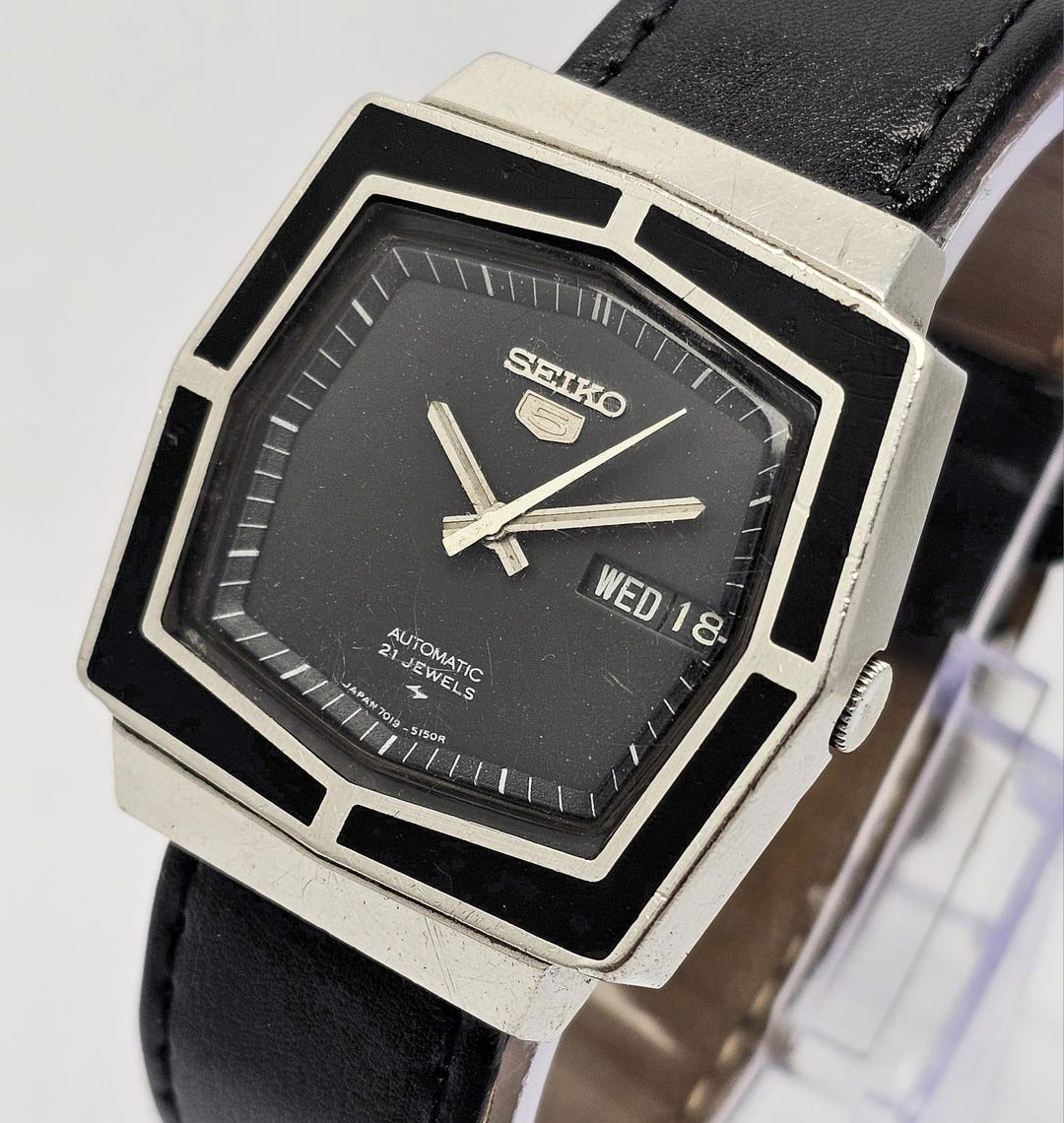 Seiko 5 Automatic 7019-5110 Day/date Vintage Men's Watch - Etsy