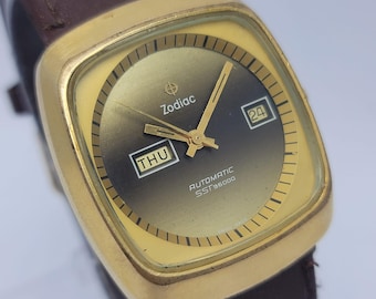 Sternzeichen SST 36000 Automatik 863-968 Day/Date Vintage Herrenuhr