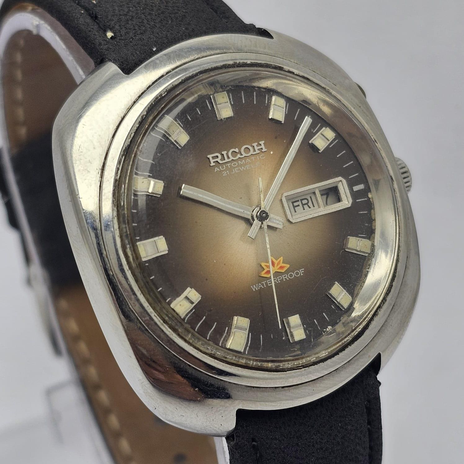 Ricoh Automatic 21 Jewels Day/date Vintage Men's Watch - Etsy Israel