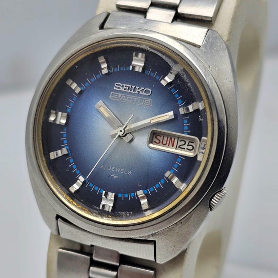SEIKO 5 ACTUS 7019-7210 自動巻き メンズ SEIKO 5 ACTUS 7019-7210 Automatic Vintage Men's Watch - Etsy