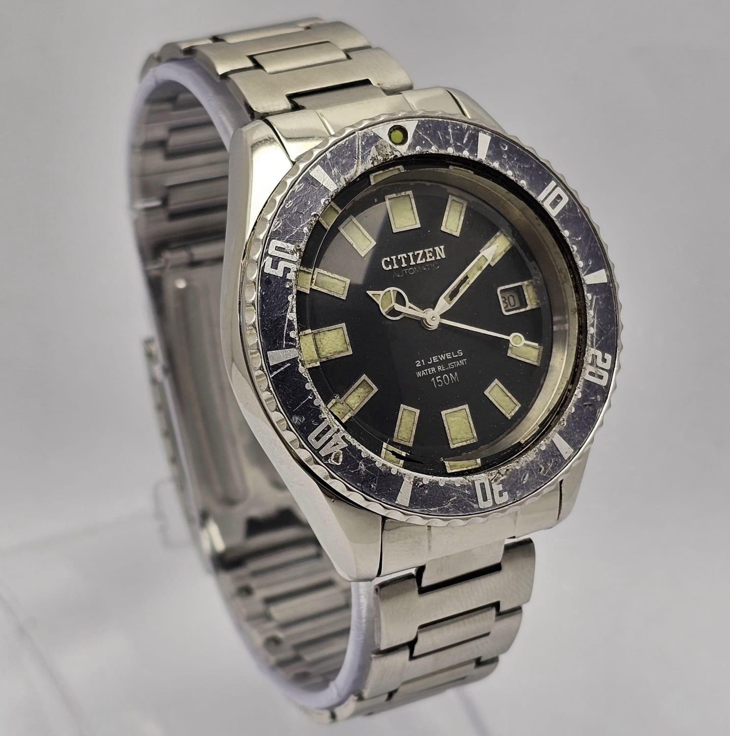 Citizen Challenge Diver Military 4-820789 PAF Issued Pilot Men's