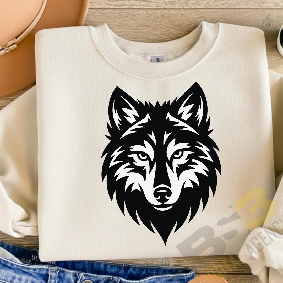 Wolf SVG Cut File – Wild Animal Vector – Wolf Head Silhouette – Cricut ...