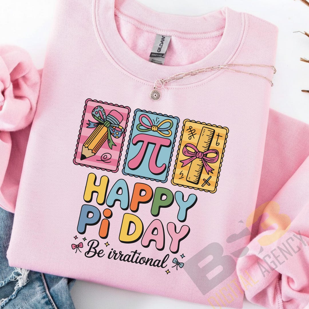 Happy Pi Day PNG | Preppy Math Teacher Clipart (digital Download) - Etsy