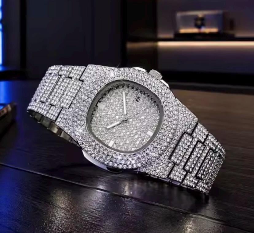 Full Iced Out Watch - Etsy