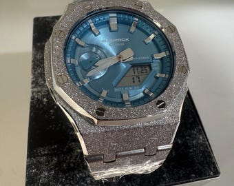 G-SHOCK GA-2100 Custom Frosted Hip Hop Watch - Etsy