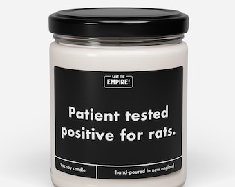 Positive For Rats Candle