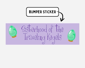 Jade Egg Bumper Sticker