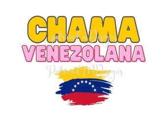 Chama Venezolana PNG image  (2400x3200 px) in 300 dpi -PNG sublimation design download-Venezuela high Resolution image