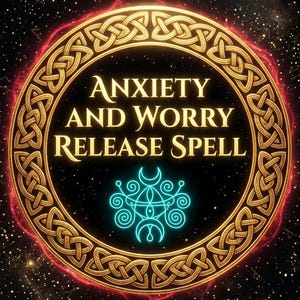 Anxiety and Worry Release Spell: Digital Calm Mind Ritual (PDF Guide)