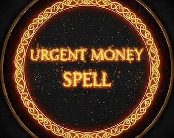 Urgent Money Spell • Fast Cash & Wealth Attraction Ritual • Remove Financial Blockages • Digital Download