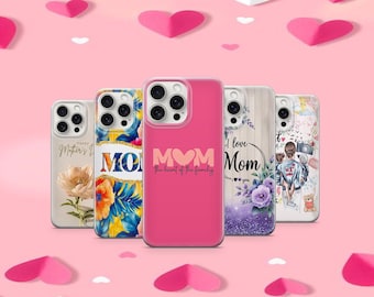 Mother’s Day Phone Case, Gift for Mom, Cute Floral iPhone Case, Gift for Her, Aesthetic Mom Gift  For iPhone 17 16 15 14 13 12 11 Samsung