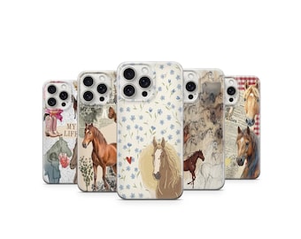 Horse Phone Case Wild West Phone Case For iPhone 17 16 15 14 13 12 11 Samsung S26 S25 S24 A57 A56 A55 A54 A37 A36 A35 A34