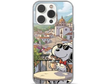 Snoopy Woodstock Friends iPhone Samsung Pixel Phone Case, Thin TPU Cover
