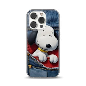 Snoopy Phone Case Woodstock Peanuts for iPhone 16e 17 Pro Max Samsung S25 Edge Pixel 10 9A lightweight gel cover, whimsical art, fan merch