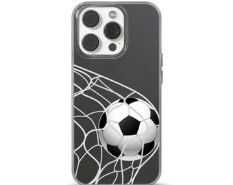Fotbollsskal för pojkar, Fotbollsälskare-fodral för iPhone 16e, 17 Pro Max, 17 Air, Samsung S25 Edge, A16, Pixel 10, 9A