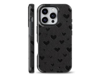 Small Black Heart Tough Phone Case