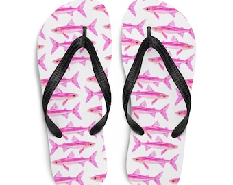 Damesslippers met visprint, zomerstrandbadsandalen