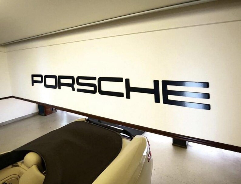 Porsche Lettering - Etsy UK