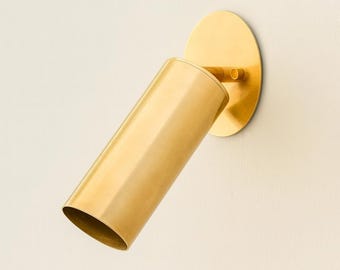 Handgemaakte ruwe messing spot – moderne wand-/plafondlamp