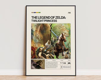 ゼルダの伝説 トワイライトプリンセス、複数のサイズあり、ビデオ