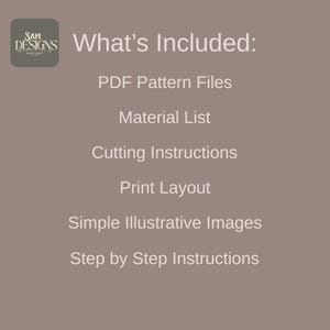 Quilted Tote Bag Sewing Pattern | Beginner-Friendly PDF image 6