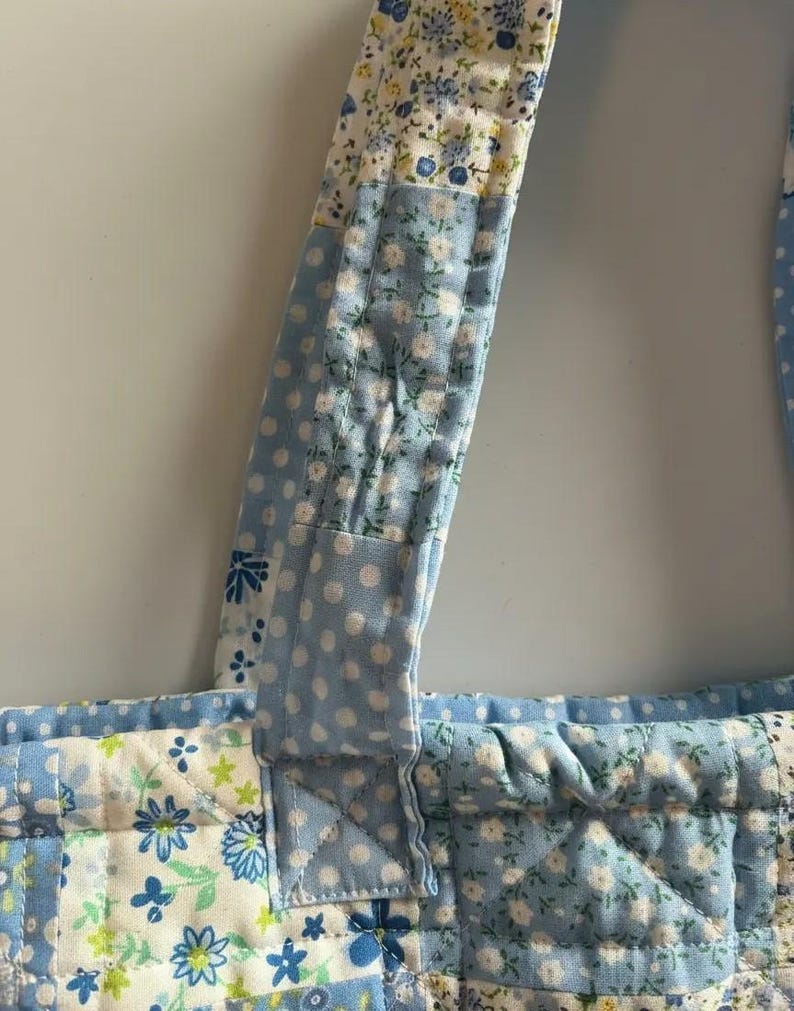Quilted Tote Bag Sewing Pattern | Beginner-Friendly PDF image 2