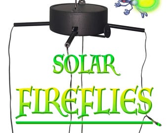 Luces solares de luciérnaga: decoración de jardín voladora con efecto de movimiento