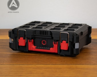 Black Mini Milwaukee Packout Small Tool Box Style Organizer