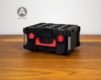 Black Mini Milwaukee Packout Large Tool Box Style Organizer