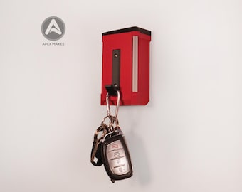 Makewaukee Wall Hook with Secret Rotating Door - Garage Key Holder & Coat Hanger