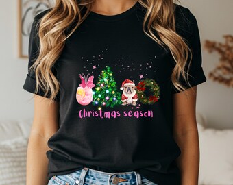 Christmas tree design T-shirt, Christmas gift T-shirt Merry Christmas Shirt, Christmas Sweatshirt, Cute Winter Hoodie, T-shirt perfect gif.