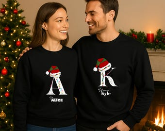 Family Christmas Shirt, Group Matching Family, Personalized Name Christmas Sweatshirt, Personalized Christmas Family Sweatshirt, Christmas.