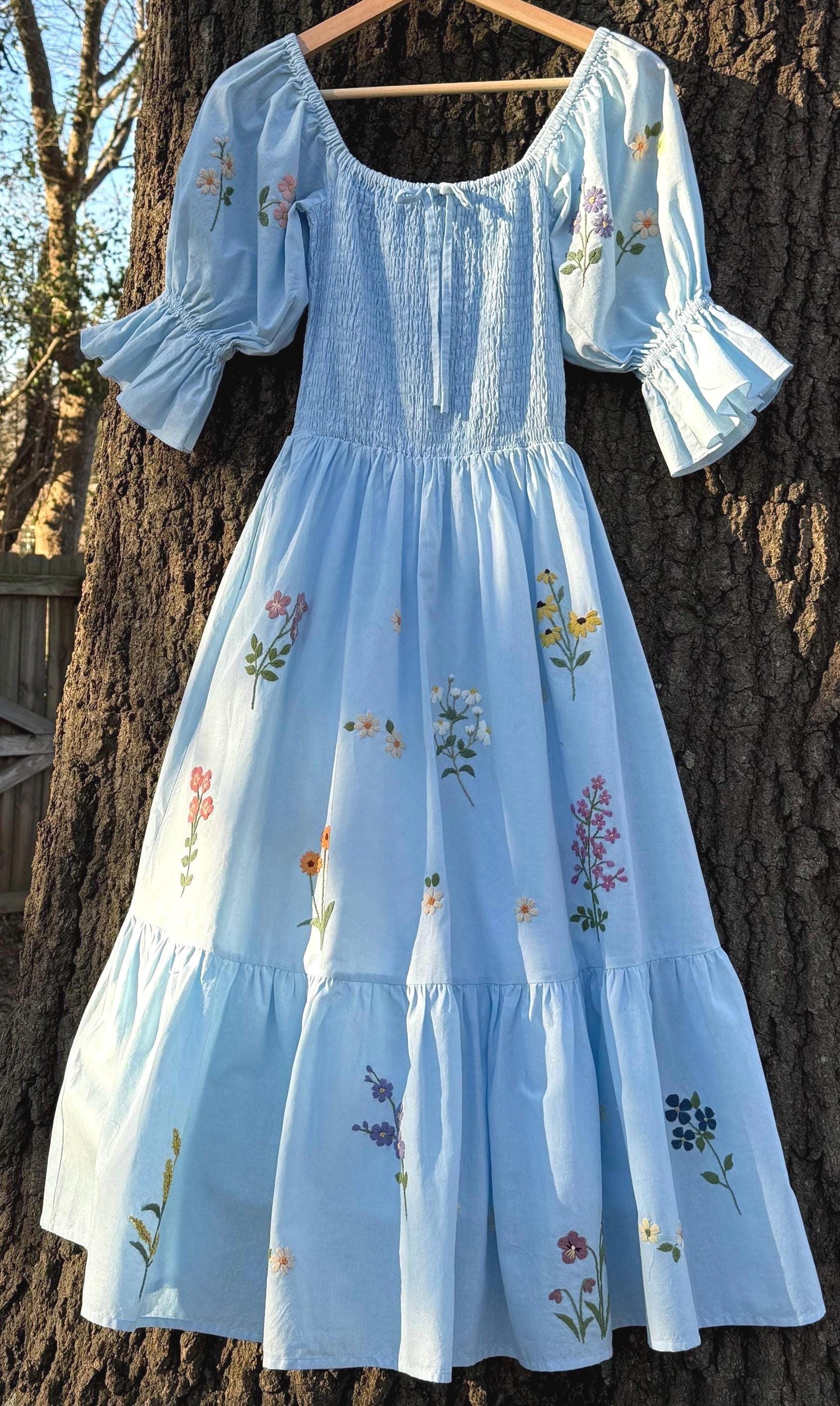 Blue Maternity Dress for Baby Shower - Etsy Blue Maternity Dress for Baby Shower - Etsy