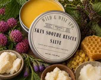 Bálsamo reparador Skin Soothe – Bálsamo botánico para piel seca y sensible, hidratante.