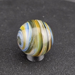 Handmade Glass Marble, Contemporary Art Marble, Glass Art Marble G15 (1.0")