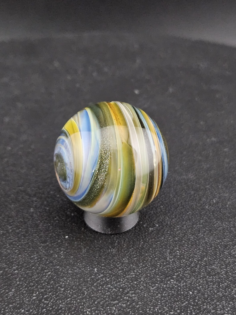 Handmade Glass Marble, Contemporary Art Marble, Glass Art Marble G15 (1.0")