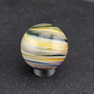Handmade Glass Marble, Contemporary Art Marble, Glass Art Marble G16 (1.1")