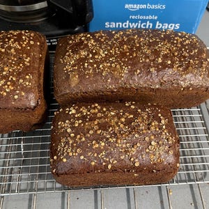 Russian Style Rye Borodinsky Bread 850g Fermented Malt Coriander
