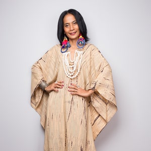 Tie dye kaftan, beach dress, Batwing kaftan maxi dress, resort kaftan, summer kaftan, loose fit dress, plus size kaftan, boho caftan dress