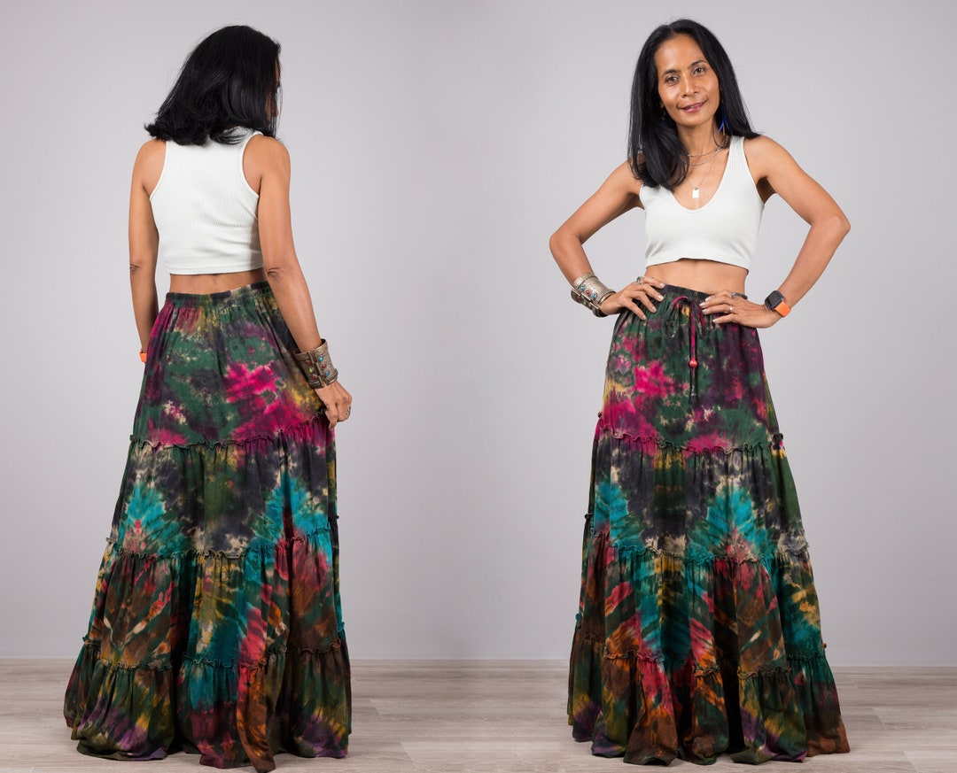 RHC ロンハーマン　根岸さん着用　Silk Tie dye Skirt RHC ロンハーマン 根岸さん着用 Silk Tie dye Skirt（SALE