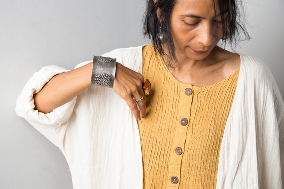 Women's Cotton Duster Vest for Summer a 