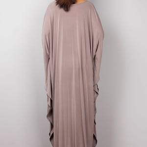 Long Kaftan Ravina Dio Dark Taupe main image 0