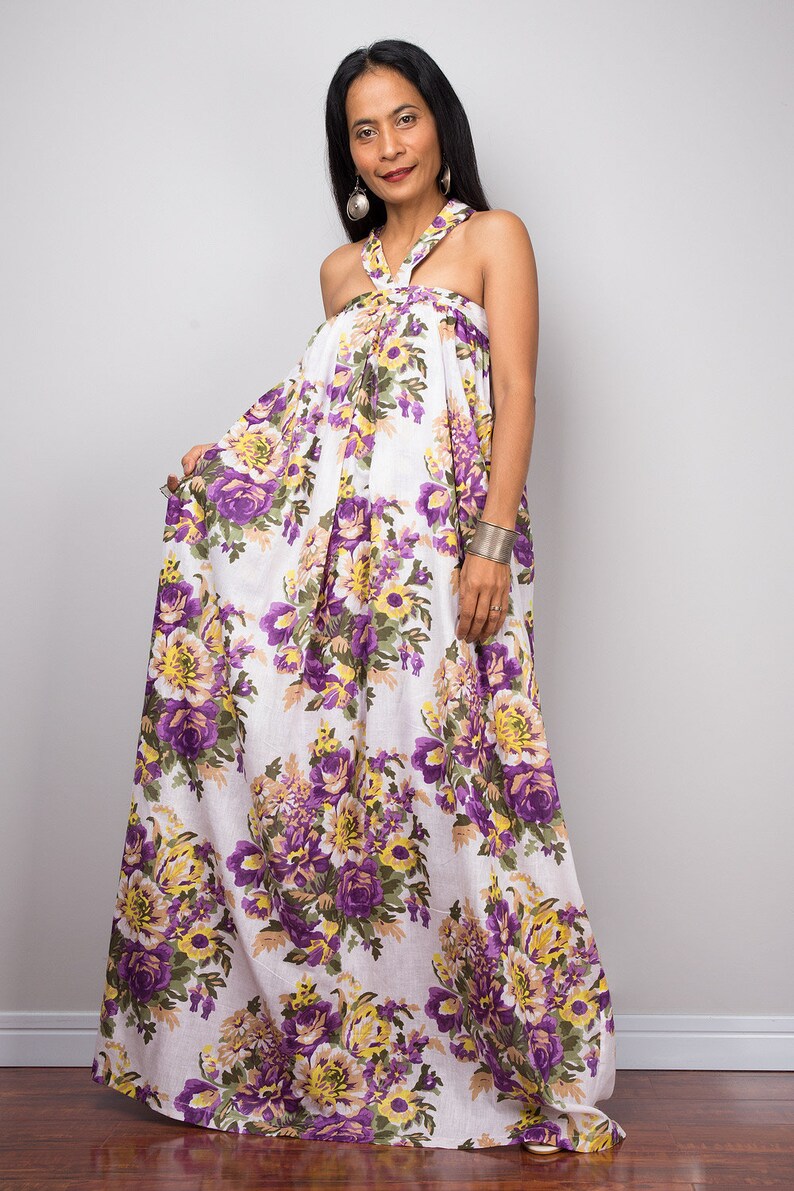 Print Maxi Dress Bridesmaid