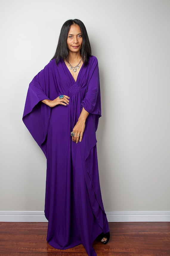 purple caftan
