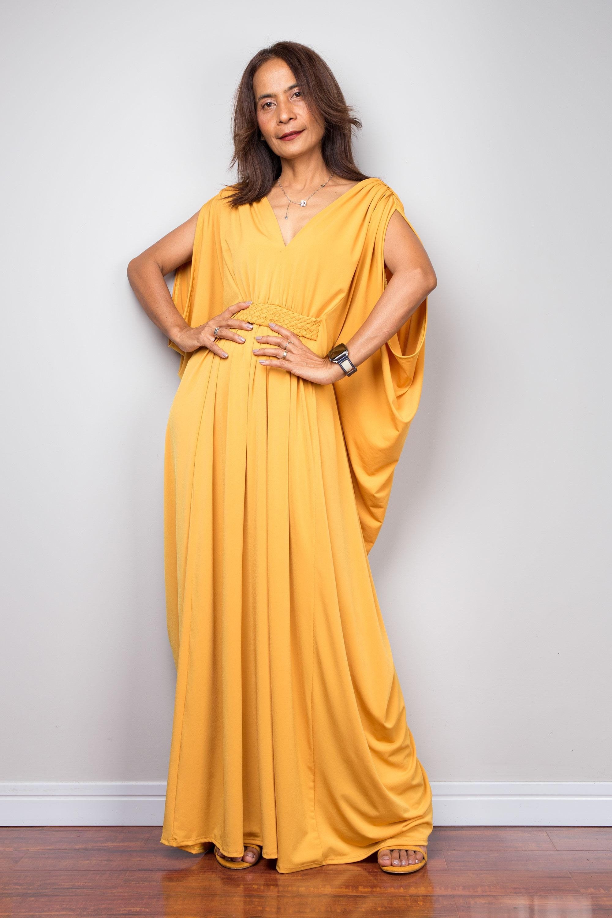white christmas dresses Brittany Chiffon Maxi Dress main image 0