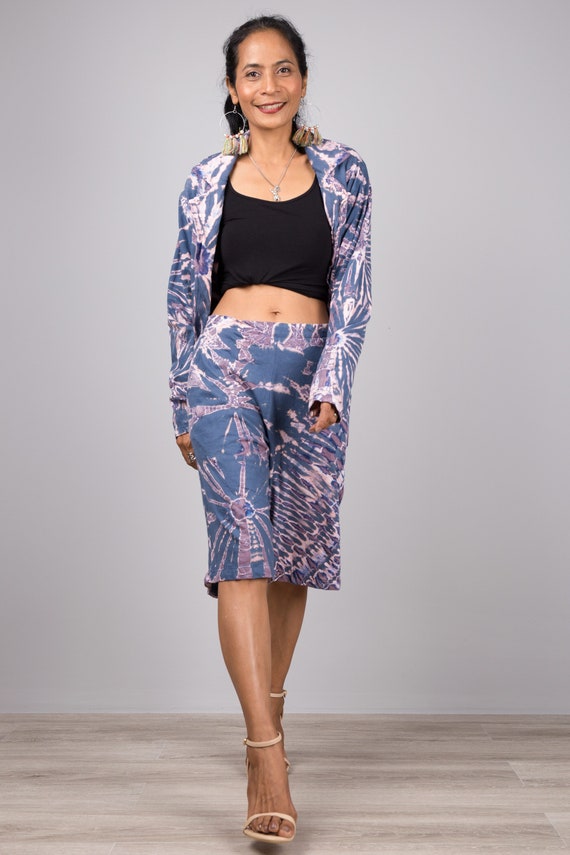 Tie Dye Pants and Matching Blazer 