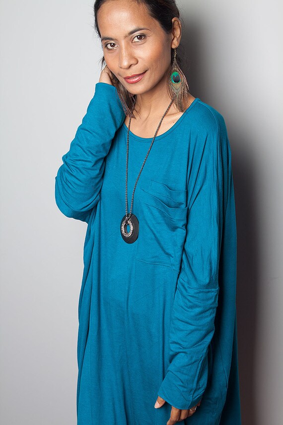 Shanti Bohemian Dress Turquoise