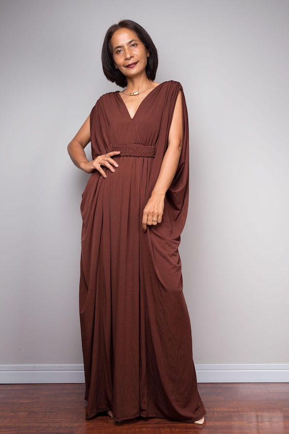 open lace back dress Timeless Halter Maxi Dress – Hand-Dyed Open Back Dress with High Slit
