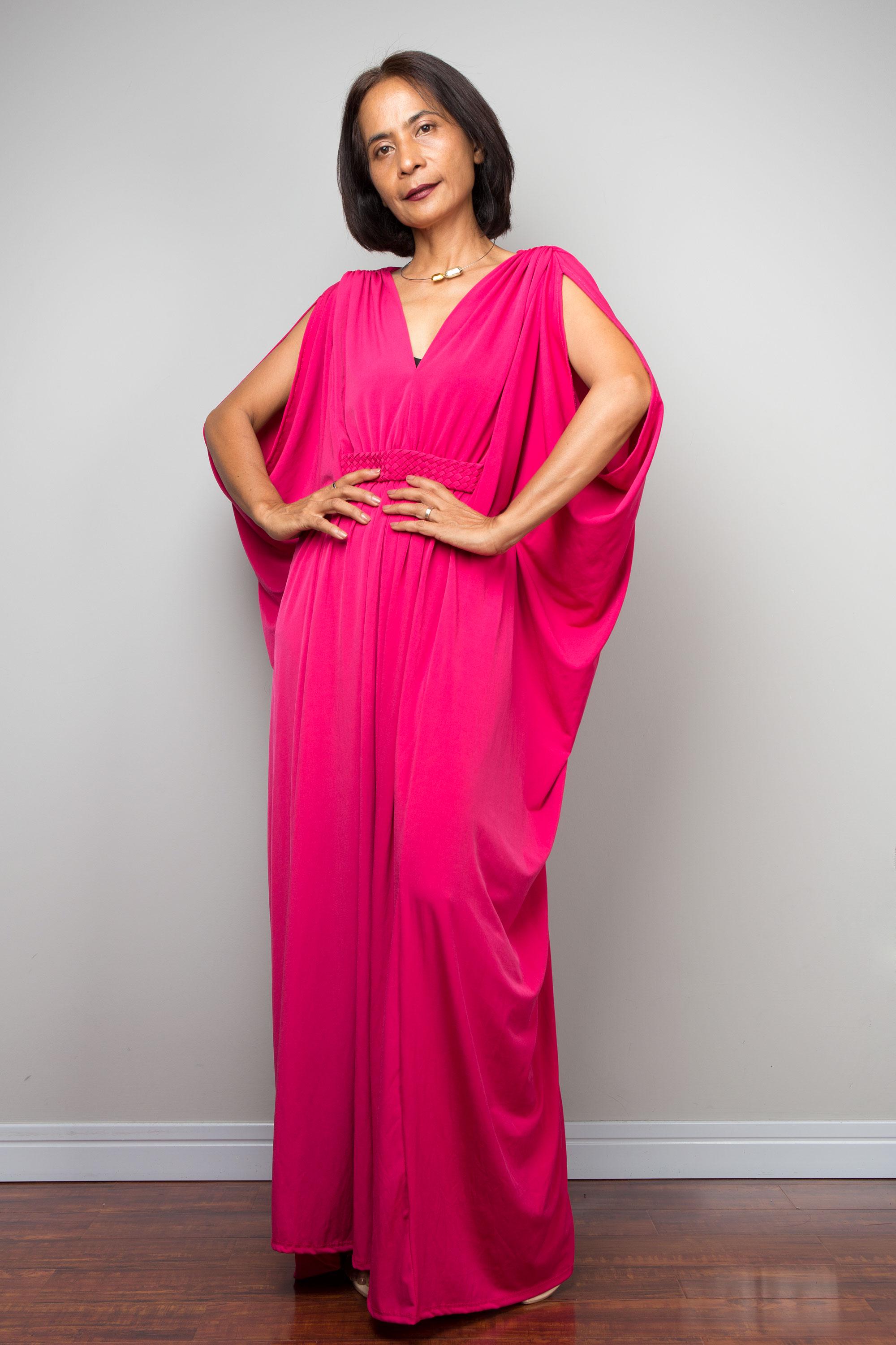 sachin and babi light blue dress KOH KOH Petite Womens Long Kaftan Caftan Short Sleeve Empire Waist Flowy  V-Neck Summer Bridesmaid Evening Sexy Cute Modest Maternity Gown Gowns Maxi Dress  Dresses, Nude Champagne Brown S 4-6 at Amazon main image 1